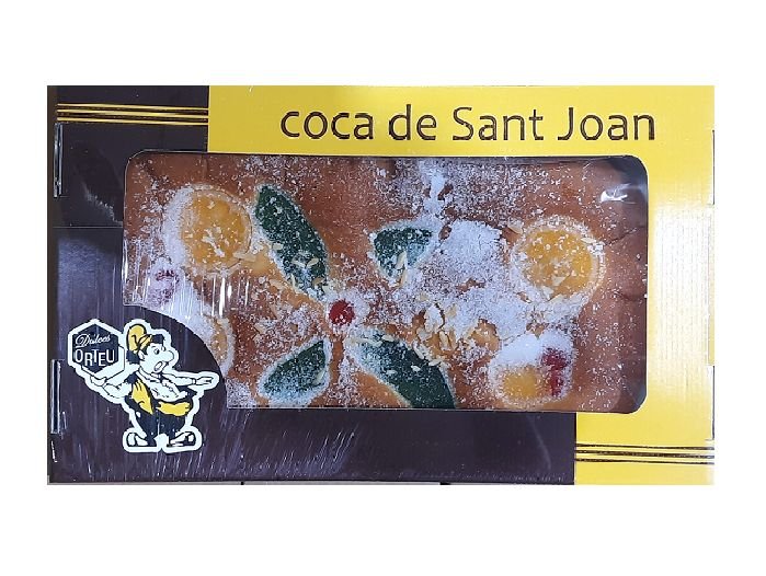 Coca de fruta 500g